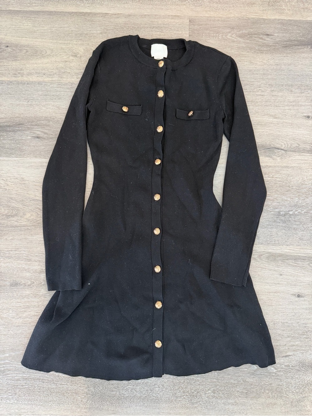 H&M Balmain-Inspired Knit Mini Dress